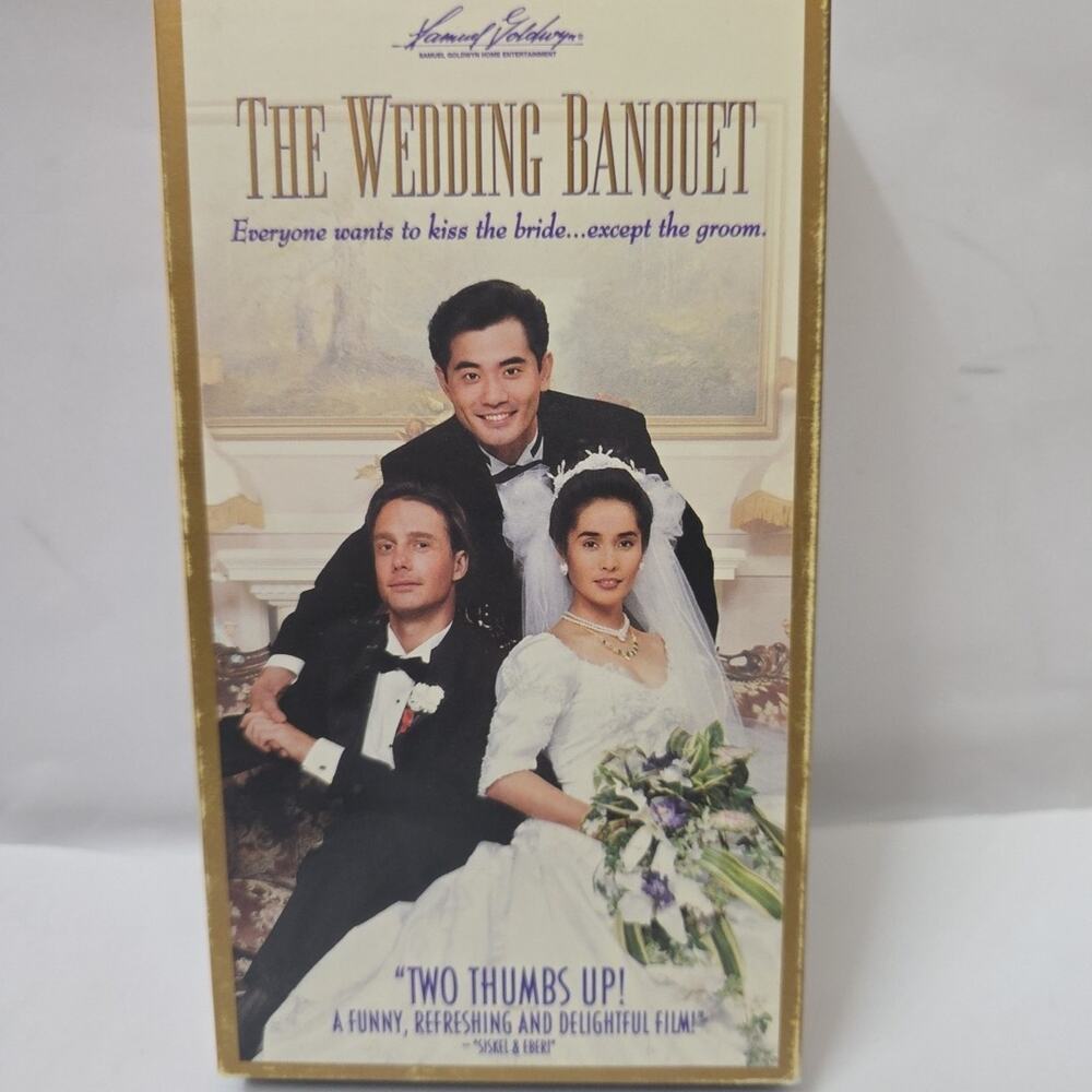 Original 1993 The Wedding Banquet VHS Movie Tape Very Good
